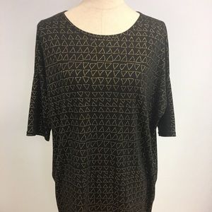 LuLaRoe XS Elegant Irma top